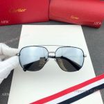 High Quality Cartier Silver Sunglasses - Mens Polarized sunglasses
